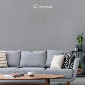 韓國原裝-3D立體保暖隔熱自黏磚紋壁貼/捲(約1.5坪/寬100cm)