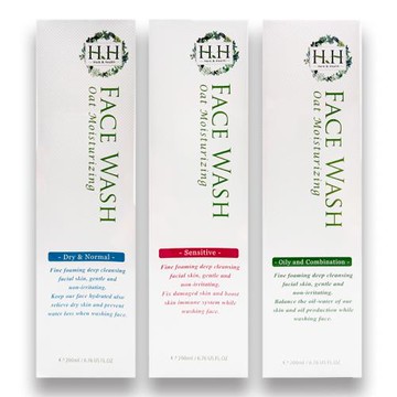 HH 燕麥保濕植萃潔面露【雞蛋花/野玫瑰/橙花與白雪松】（200ml）