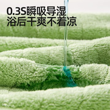 兒童浴巾帶帽鬥篷加厚男女寶寶可穿珊瑚絨吸水速幹浴袍7ZV6GT01