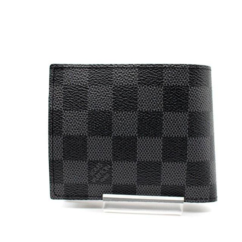 LOUIS VUITTON ルイ・ヴィトン ダミエ・グラフィット ポルトフォイユ・マルコNM/二つ折り財布 N63336 新品 | LINEショッピング