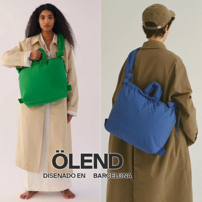 保証付 返品OK Olend バルセロナ（オーレンド）ONA SOFT BAG ナイロン 3WAY バッグ リュック ショルダー トート バックパック  ユニセックス パデッドバッグ | LINEブランドカタログ