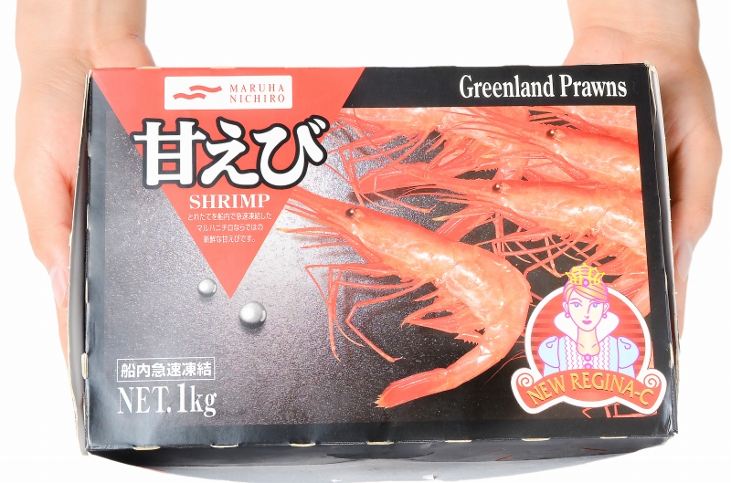 甘エビ（お刺身用甘海老 1kg 90～120尾前後Ｓサイズ）