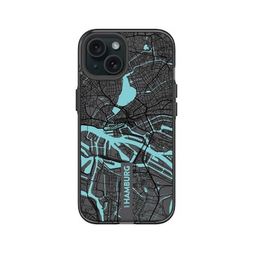 iPhone 15 Clear 酷墨灰 - JOCR - Hamburg (Black Logo)