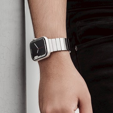 【MAGEASY】Maestro M不鏽鋼磁扣鏈錶帶-Apple Watch