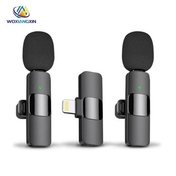 無線領夾麥克風 2.4G收音手機話筒錄音麥 無線麥克風