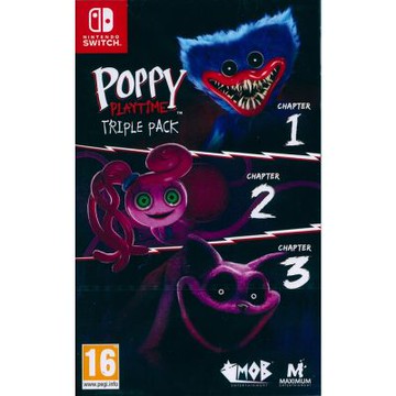 波比的遊戲時間  Poppy Playtime: Triple Pack 三重包合輯 - NS SWITCH 英日文歐版