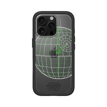 iPhone 16 Pro Mod NX 黑 - 迪士尼-星際大戰 Star Wars - 死星-線稿風格