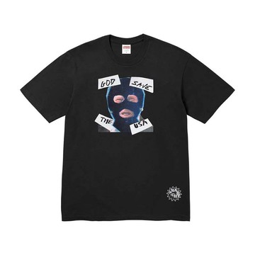 Supreme God Save Us Tee 惡搞 面罩 短袖 黑色 SS26T69-BK [台灣現貨]