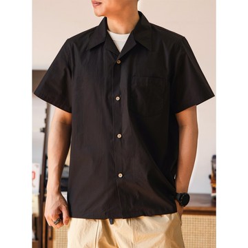 古巴領襯衫 休閒襯衫 未預縮 有機棉 Cuban Collar Vintage襯衫