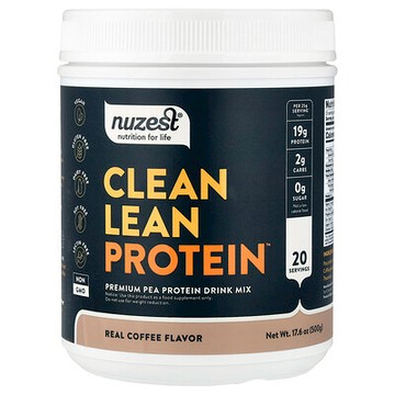 Nuzest, 清潔瘦蛋白，真正咖啡味，17.6 盎司（500 克）