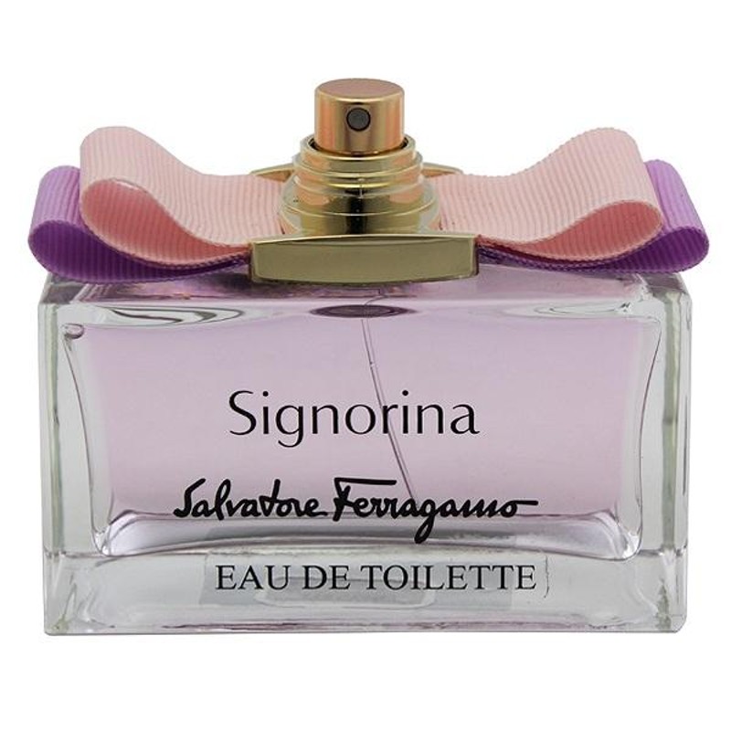 FERRAGAMO フェラガモ シニョリーナ (テスター) EDT・SP 100ml 香水 フレグランス SIGNORINA SALVATORE FERRAGAMO 新品 未使用