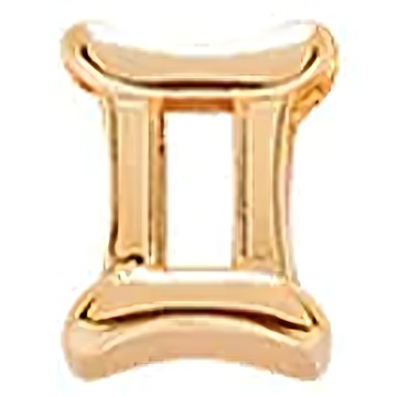 ADIANT STAR 璀璨之星 12星座符號925純銀可調式項鍊 SL721  44cm  雙子座