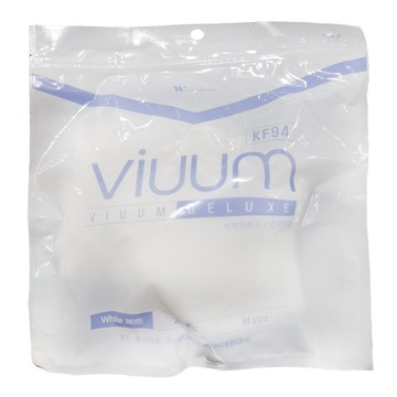 Viuum Masks 豪華口罩 成人用 KF94 中型  1包  25入  白色