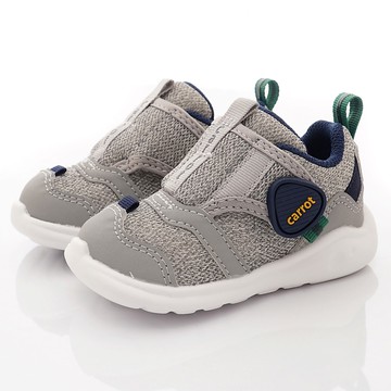 Moonstar日本月星 - 寶寶速乾學步穩健機能款(寶寶段)-學步鞋-灰