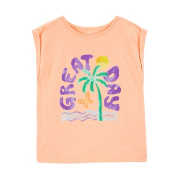 【Carter s 官方授權】美好的一天上衣(6-6X-8,114cm~136cm)