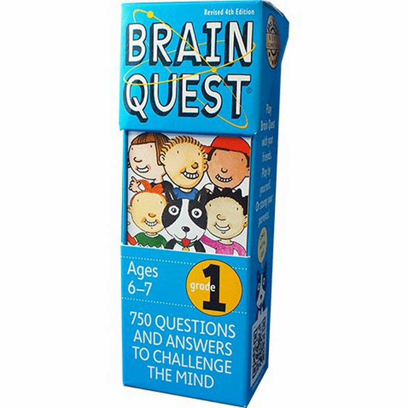 英語クイズゲーム Brain Quest Grade 1 4 E Ages 6 7 通販 Lineポイント最大0 5 Get Lineショッピング