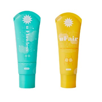 私密清潔 【無瑕屁屁組合】Peachup 蜜桃洗 u Fair 凝露 120ml + 蜜桃去角質 u Flawles 凝露120ml
