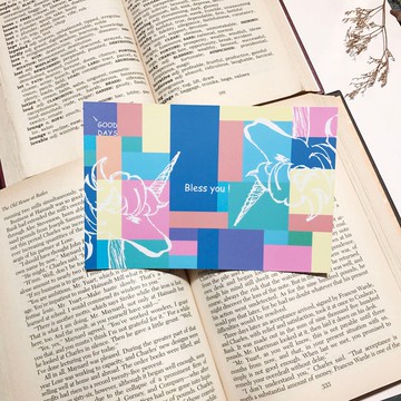 Unicorn KUZA 獨角獸酷札 -Bless You!/祝福你-祝福卡/明信片