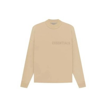 Fear of God EssentialsL/S TEE - SAND 長袖 沙色 男女款 125BT222014F