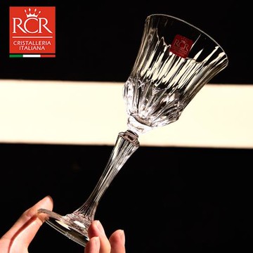 意大利RCR原裝進口 水晶玻璃亞太高腳干白 紅葡萄酒杯 氣泡香檳杯