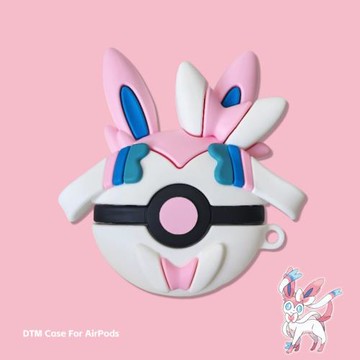 仙子伊布適用蘋果airpods4保護套pro2精靈球寶可夢3代二代三代airpodspro降噪版無線藍牙耳機殼四代五代硅膠