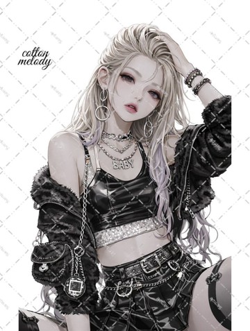 原創貼紙 no.7937 人物貼紙 原創貼紙 人物貼紙 女孩貼紙 原創人物貼紙