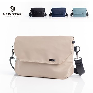 斜背包 簡約時尚防潑水側背包包 郵差包 男 女 男包 現貨 NEW STAR BL178
