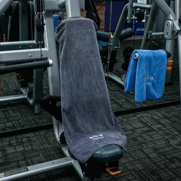 運動毛巾吸汗健身房大男女隔汗墊巾籃球擦汗加厚速干巾