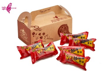 【喜之坊】健康輕食烤沙琪瑪(12入)巧克力★ 非油炸品 熱量低 下午茶點心