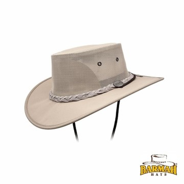 [BARMAH HATS] 1057BE 澳洲經典帆布牛仔帽/圓盤帽 米色