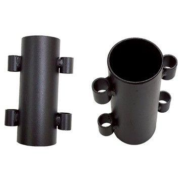 DIBOTE 迪伯特 營柱固定座 33mm以下適用 W3008-3 2個  黑色  6.5 x 3.8 x 10cm