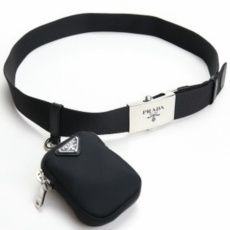 新品 プラダ Prada メンズベルト ポーチ付き ブランドベルト ブランドロゴ 2cn074 Bv1 F0002 ブラック Belt 01 通販 Lineポイント最大1 0 Get Lineショッピング