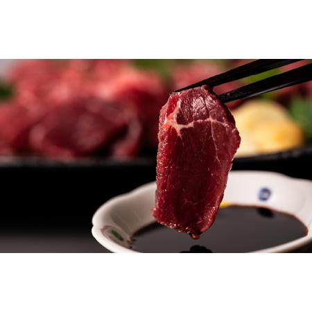 ふるさと納税 上赤身 馬刺し 400g（約100g×4パック） 馬刺し用醤油付き 馬肉 熊本県八代市