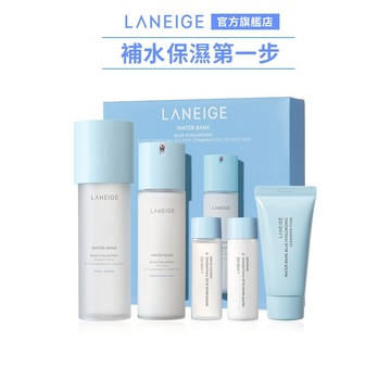 LANEIGE 蘭芝 水酷修護保濕水乳組 水酷修護保濕醒肌露160ml+導入液 160ml 保濕 韓國 官方旗艦店