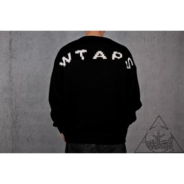 【HYDRA】Wtaps Crew Neck 01 Sweater Poly T-Rock【232MADT-KNM04】