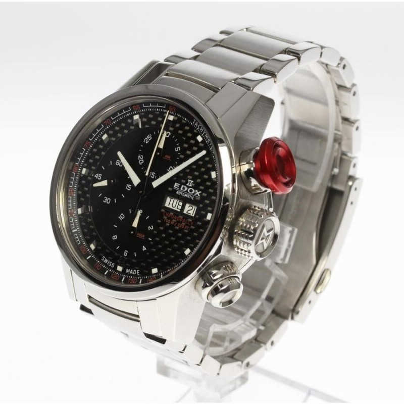 ☆美品【EDOX】エドックス クロノラリー 01112 自動巻き メンズ【ev15 