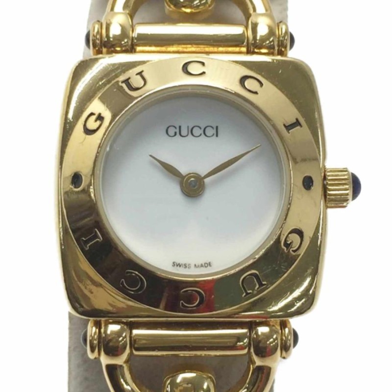 ponpo様□稼働 GUCCI チェンジベゼル 11 12.2 ゴールドバングル - 時計