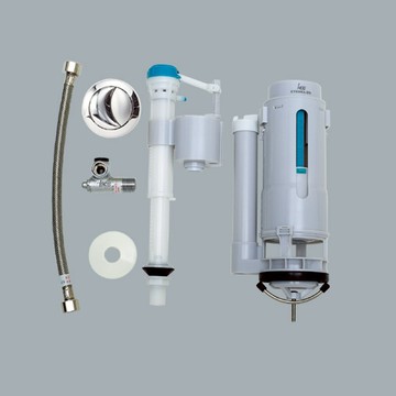 HCG二段式單體馬桶水箱另件/CF8000A