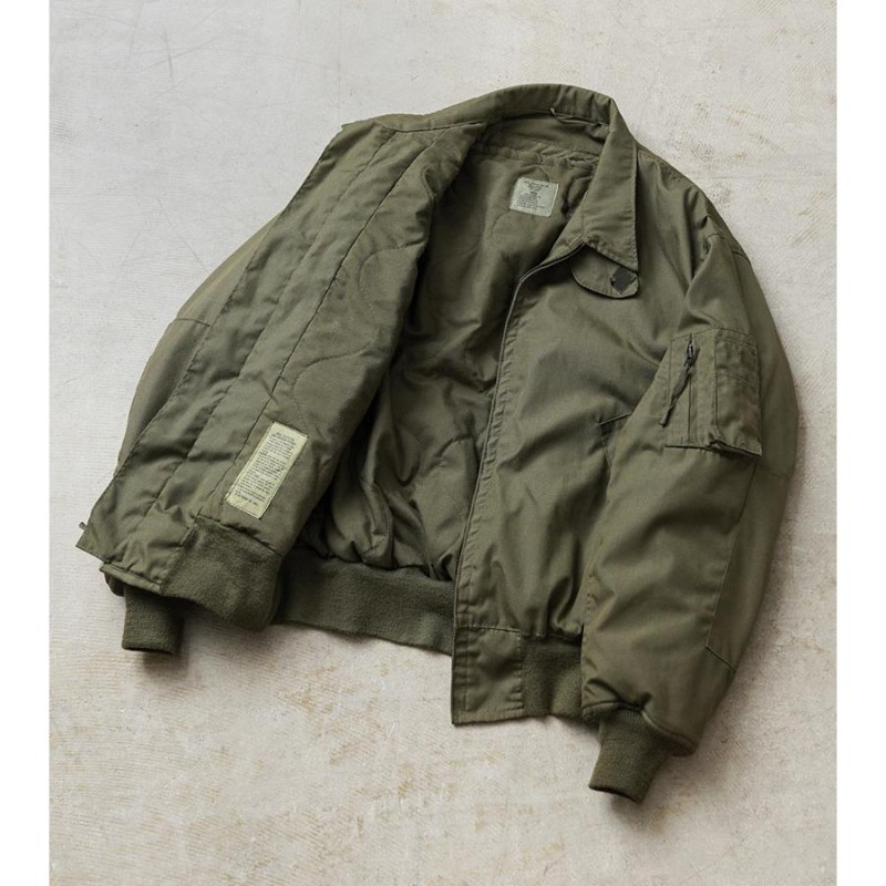 実物 USED 米軍 CVC COLD WEATHER NOMEX タンカースジャケット メンズ