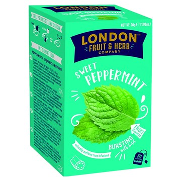 LONDON F&H 芙賀茶 香甜薄荷 無咖啡因  1.5g  20包  1盒