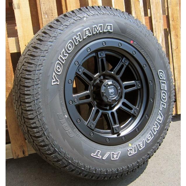 4本セット MUD VANCE X TypeF 17x8.0J 6/139.7 +20 FMB YOKOHAMA GEOLANDAR M/T G003 265/70R17 プラド FJクルーザー