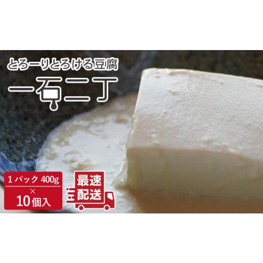 ふるさと納税 長崎県 川棚町 珍しいトロトロの豆腐 「一石二丁」400g×10個セット [OAB004]