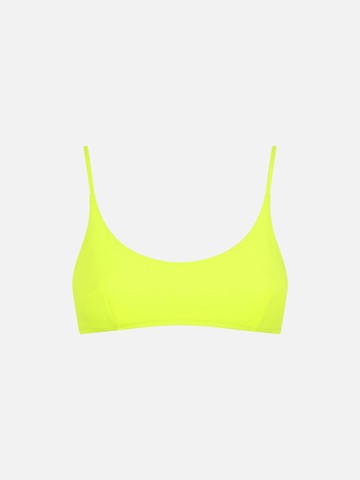 MC2 Saint Barth Woman Fluo Yellow Bralette Swimsuit