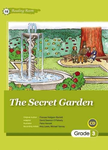 The Secret Garden （25K彩圖經典文學改寫+1CD）[二手書_良好]