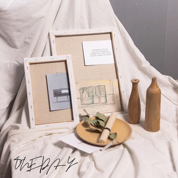 ONEDAY ✨油畫框 畫框 極簡風格 畫框 畫布 留言板 拍攝道具