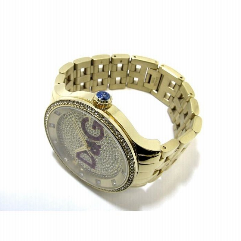 D&G ドルチェ＆ガッパーナ　腕時計　スクエア　ラインストーン D&G ドルチェ＆ガッパーナ 腕時計 スクエア ラインストーン 楽天