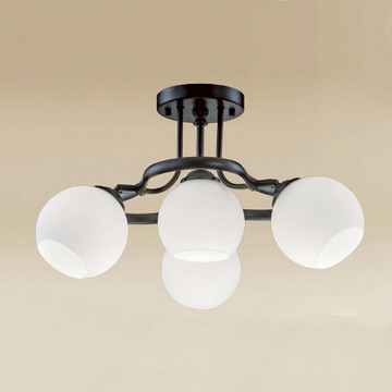 鄉村風半吸頂三燈 B261-64-74045