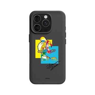 iPhone 16 Pro SolidX 黑 - 迪士尼-米奇 Mickey - 亮麗設計-唐老鴨