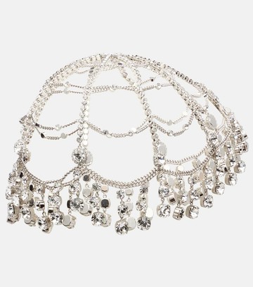 Rabanne Crystal-embellished headband