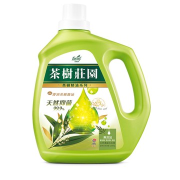茶樹莊園 茶樹天然濃縮抗菌洗衣精2000g